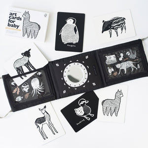 Baby Tummy Time Gallery with Mirror Gift Set at angle 22, perfect for stimulating play and development.