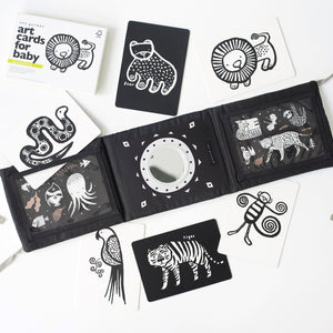 Baby Tummy Time Gallery with Mirror Gift Set at angle 18, perfect for developmental play and gifting.