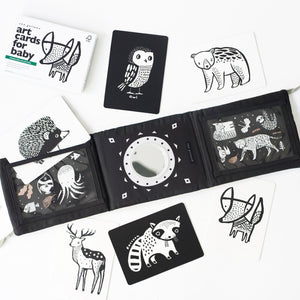 Baby Tummy Time Gallery with Mirror Gift Set, perfect for developmental play and gifts, shown at angle 19.