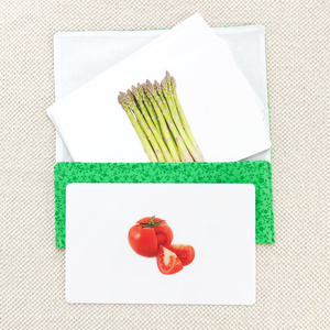 Vegetables Toddler Cards