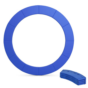 12ft waterproof trampoline safety pad cover, tear-resistant, universal fit for enhanced safety in outdoor play.