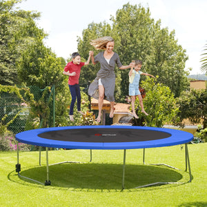 12 Feet Waterproof Trampoline Safety Pad Cover - Tear-Resistant Universal Fit for Enhanced Safety in Toys & Hobbies.