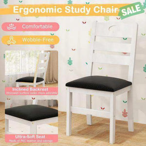 Twin House Bed with with 2 Drawers and Windmill-White Toddler Beds