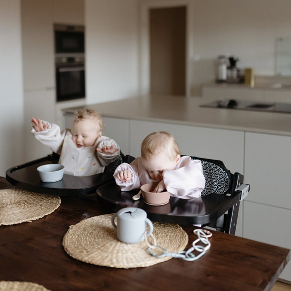 Mushie Silicone Suction Bowl for Babies Learning to Feed