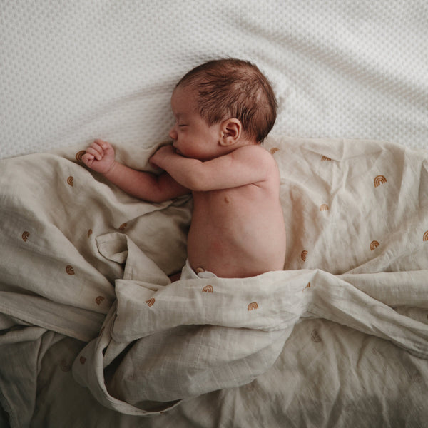 Organic Cotton Muslin Swaddle Blanket