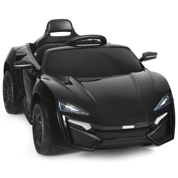 12V 2.4G RC electric vehicle for kids with lights, perfect for outdoor play and adventure.