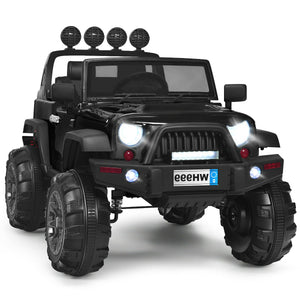 12V Kids Ride On Truck with Remote Control, Double Magnetic Door - Fun Toy for Adventure and Playtime.