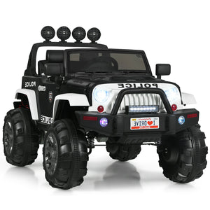 12V Kids Ride On Truck with Remote Control, Double Magnetic Door - Fun Toy for Outdoor Adventures.