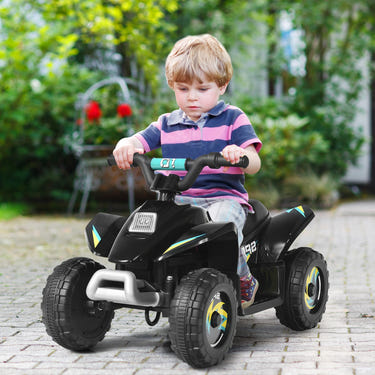 6V Kids Electric ATV 4 Wheels Ride-On Toy - Rechargeable