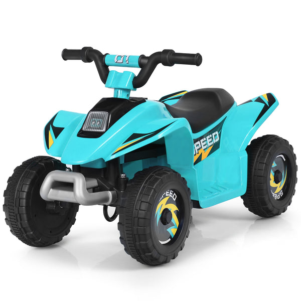 6V Kids Electric ATV 4 Wheels Ride-On Toy - Rechargeable