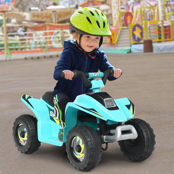6V Kids Electric ATV 4 Wheels Ride-On Toy - Rechargeable