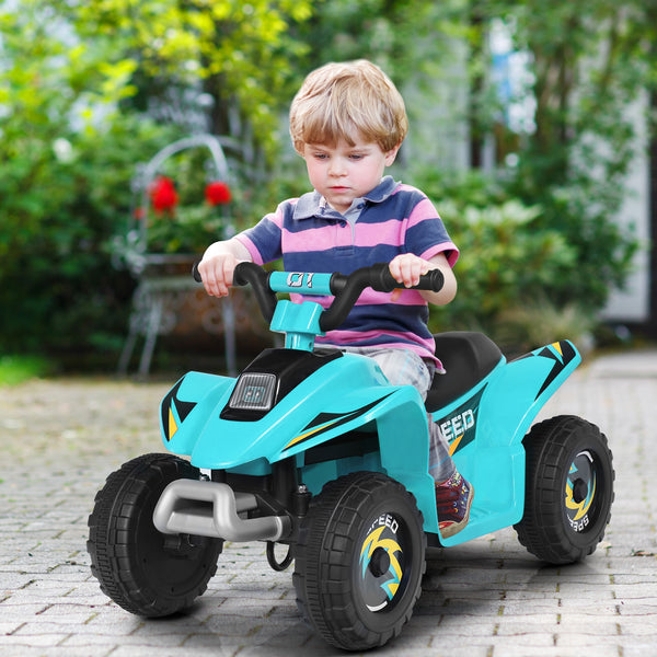 6V Kids Electric ATV 4 Wheels Ride-On Toy - Rechargeable