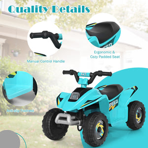 6V Kids Electric ATV 4 Wheels Ride-On Toy - Rechargeable