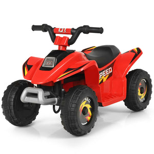 6V Kids Electric ATV 4 Wheels Ride-On Toy - Rechargeable