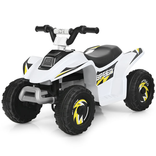 6V Kids Electric ATV 4 Wheels Ride-On Toy - Rechargeable