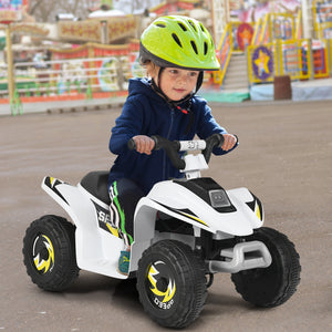 6V Kids Electric ATV 4 Wheels Ride-On Toy - Rechargeable