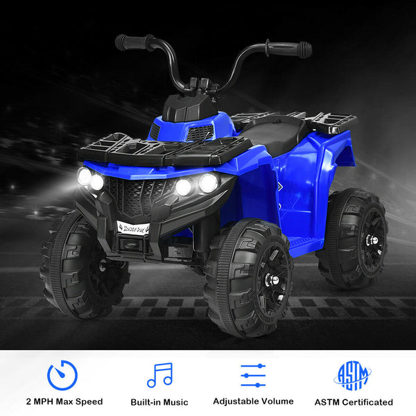 6V Battery Powered Kids Electric Ride on ATV - Rechargeable