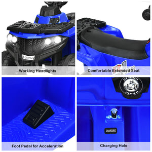 6V Battery Powered Kids Electric Ride on ATV - Rechargeable