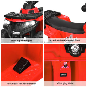 6V Battery Powered Kids Electric Ride on ATV - Rechargeable