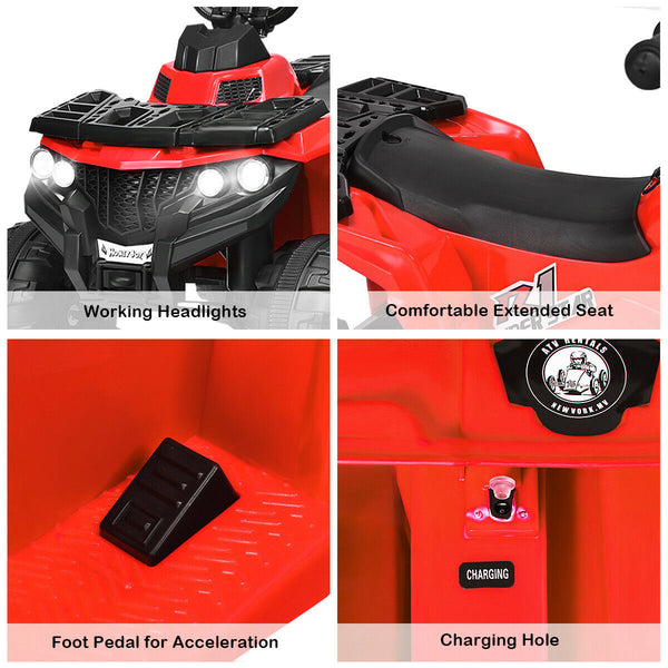 6V Battery Powered Kids Electric Ride on ATV - Rechargeable