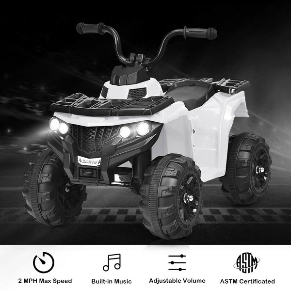 6V Battery Powered Kids Electric Ride on ATV - Rechargeable