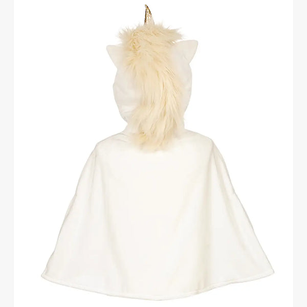 Unicorn Costume Cape for Kids (off white) - Carnival & Festive Use