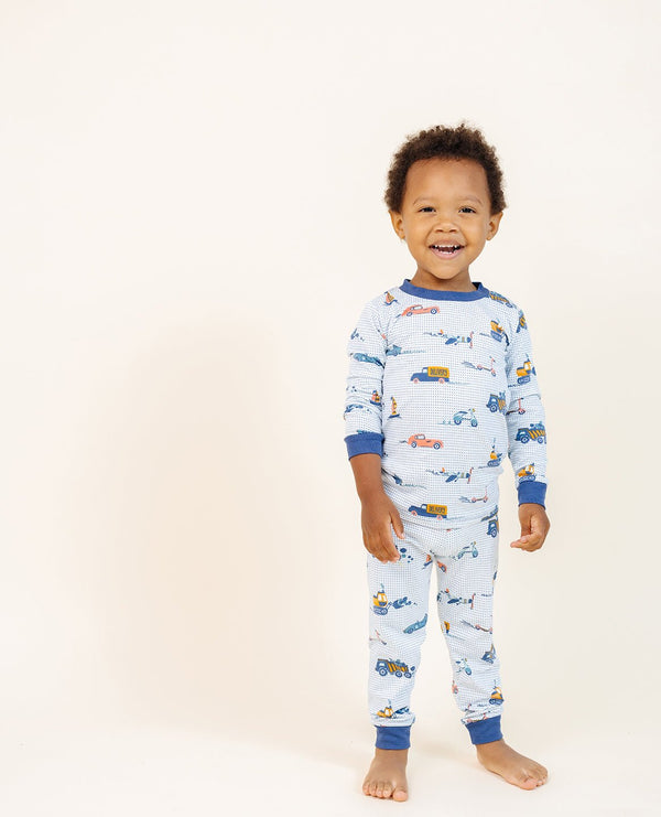 Ultimate Pajama Set in On the Go for babies - cozy, stylish, and perfect for sleep or playtime.