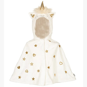 Unicorn Costume Cape for Kids (off white) - Carnival & Festive Use