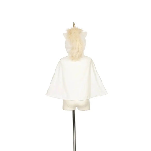 Unicorn Costume Cape for Kids (off white) - Carnival & Festive Use