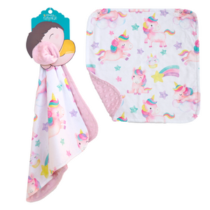 Mini Minky Blanket Unicorns - MOOGCO Baby