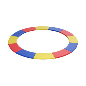 10 Feet Universal Spring Cover Trampoline Replacement Safety Pad in vibrant colors, ensuring safe play for kids.