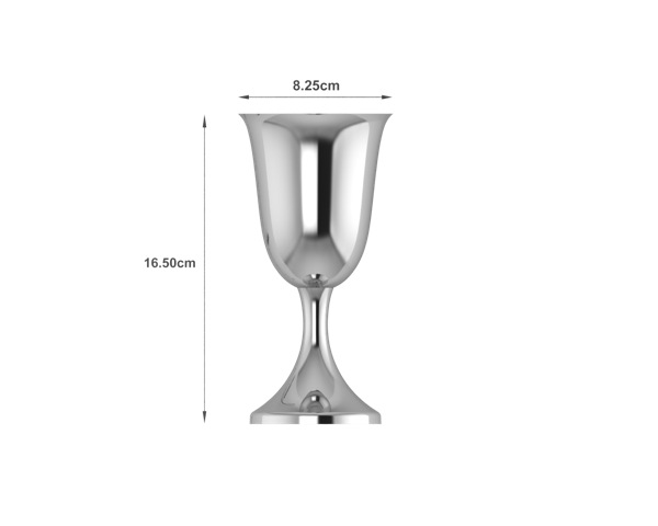 Krysaliis Classic Sterling Silver Wine Goblet