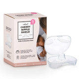 Cherry Shaped Nipple Shield 21mm - Large, designed for comfort and support during breastfeeding.