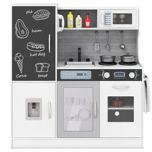 Pretend Play Kitchen with Utensils for Kids Aged 3+ - Realistic