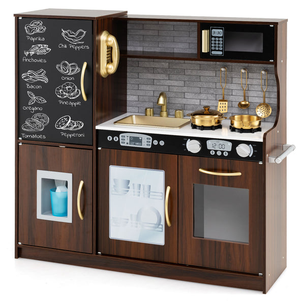 Toddler Pretend Play Kitchen for Boys and Girls 3-6 Years Old