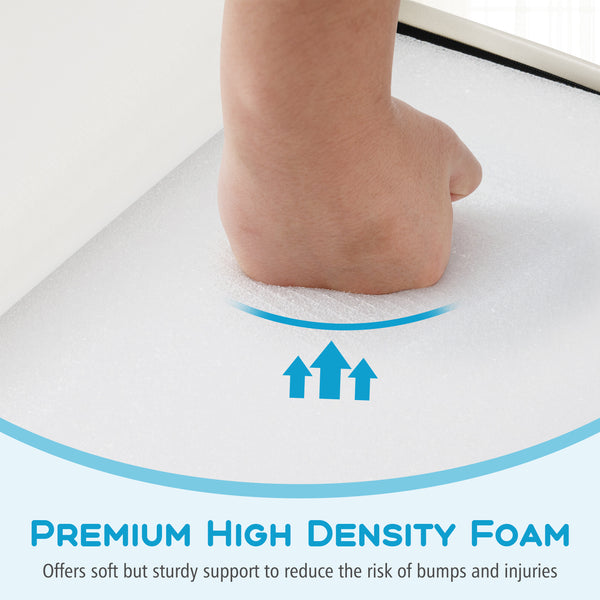 6-Piece Foam Climbing Blocks with Hook and Loop Fasteners for Toddlers & Kids