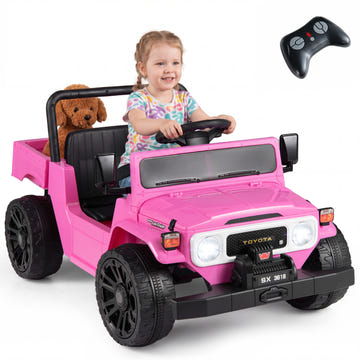 12V Electric Ride On Truck with Dump Bed and Music Licensed Toyota