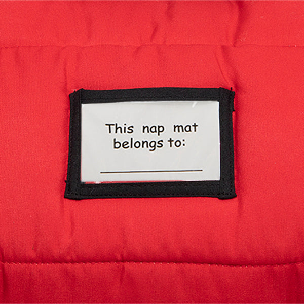 Construction Toddler Nap Mat - Includes Removable Pillow and Attached Fleece Blanket