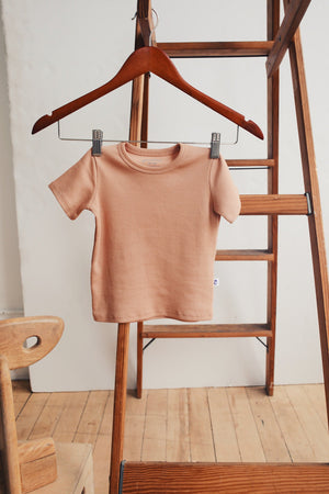 Organic Pima Cotton Kids Tee - Pink