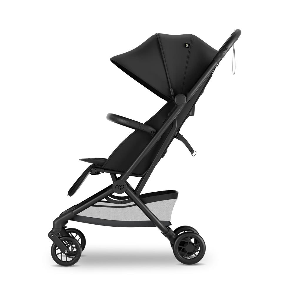Mompush Velo stroller in sleek design, perfect for parents seeking style and functionality for their little ones.