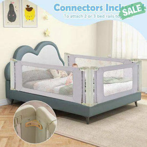 Vertical Lifting Bed Rail for Toddlers with Double Lock-70 inch Bed Rails