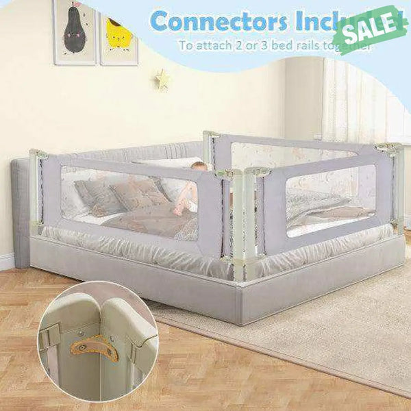 Vertical Lifting Bed Rail for Toddlers with Double Lock-70 inch Bed Rails