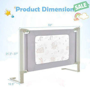 Vertical Lifting Bed Rail for Toddlers with Double Lock-70 inch Bed Rails