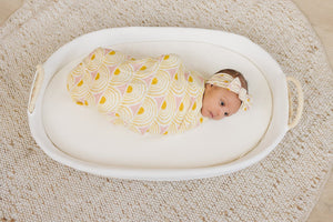 Vintage Sunshine Bamboo Baby Headband