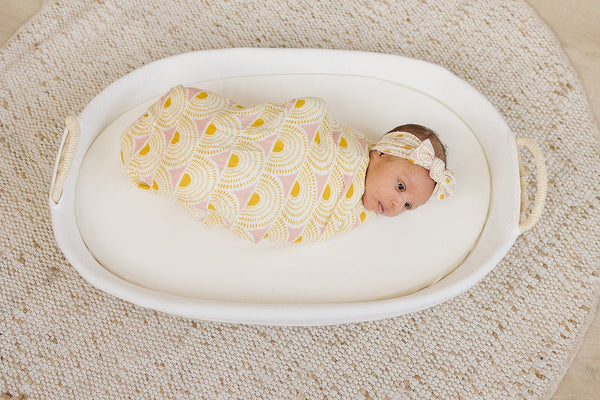 Vintage Sunshine Bamboo Baby Headband