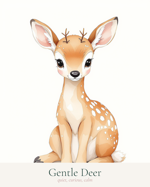 wall art animal deer