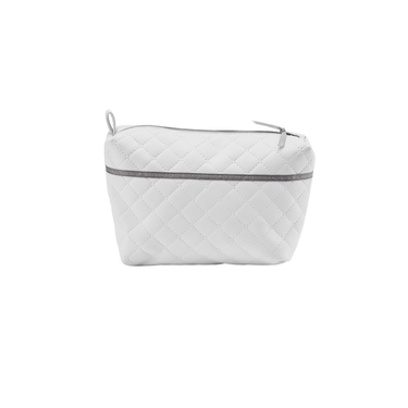 Baby White Personalised Wash Bag (27cm) - MOOGCO Baby