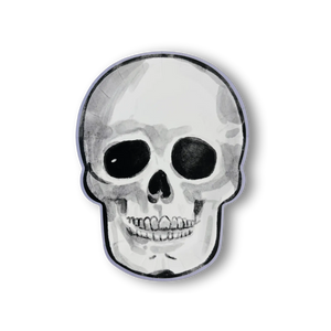 Watercolor Skeleton Halloween Dessert Plate (12pcs)