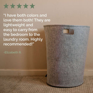Felt Laundry Hamper