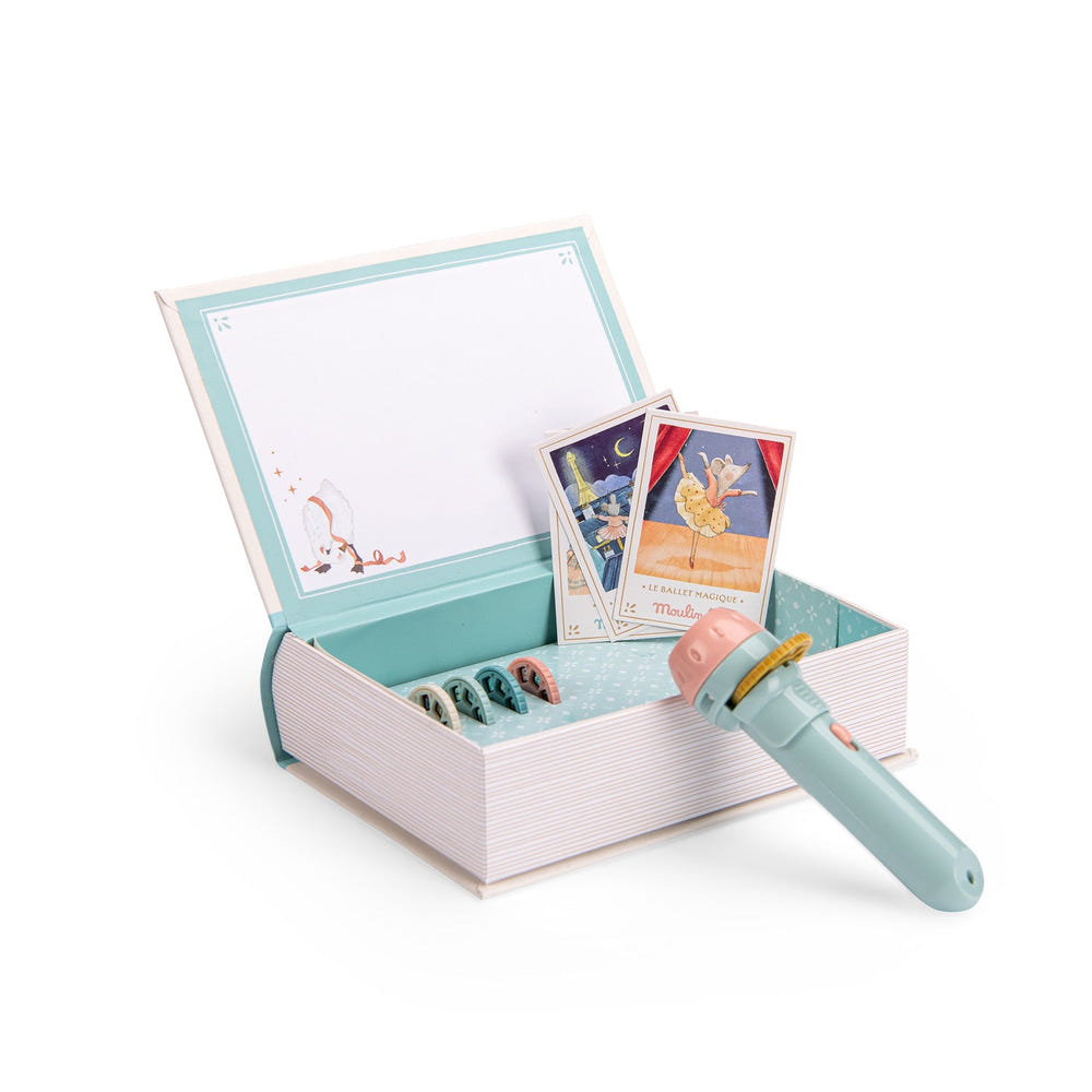Storybook Torch Set "The Little School Of Dance" for bedtime stories, featuring colorful illustrations and fun storytelling.